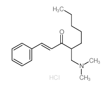 1-Nonen-3-one, 4-[(dimethylamino)methyl]-1-phenyl-, hydrochloride, (E)- picture