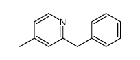 2-benzyl-4-methylpyridine结构式