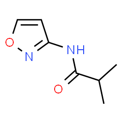 Propanamide, N-3-isoxazolyl-2-methyl- (9CI) Structure
