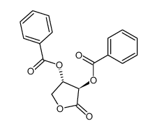 (3R,4S)-3,4-bis (benzoyloxy) dihydro-2(3H)- Furanone结构式