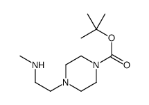 4-(2-(甲基氨基)乙基)哌嗪-1-甲酸叔丁酯图片