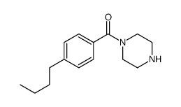(4-butylphenyl)-piperazin-1-ylmethanone结构式