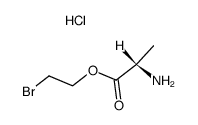 L-Alanin-2-bromethylester-hydrochlorid Structure