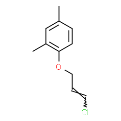 1-[(3-Chloro-2-propenyl)oxy]-2,4-dimethylbenzene结构式