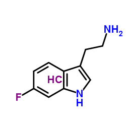 6-Fluorotryptamine hydrochloride Structure
