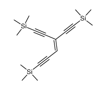 1,6-bis(trimethylsilyl)-3-(trimethylsilylethynyl)hex-3-ene-1,5-diyne Structure