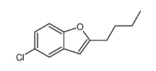 2-butyl-5-chloro-1-benzofuran Structure