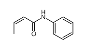 (Z)-N-phenyl-2-butenamide结构式