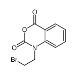 1-(2-bromoethyl)-3,1-benzoxazine-2,4-dione结构式
