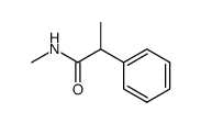 N-methyl-1-phenyl-1-methylacetamide Structure