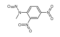 N-methyl-N-nitroso-2,4-dinitroaniline Structure