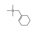 Silane, (1-cyclohexen-1-ylmethyl)trimethyl-结构式
