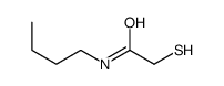 N-butyl-2-sulfanylacetamide Structure