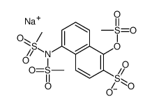 5-[N,N-Bis(methylsulfonyl)amino]-1-methylsulfonyloxy-2-naphthalenesulfonic acid sodium salt picture