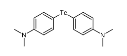 4-[4-(dimethylamino)phenyl]tellanyl-N,N-dimethylaniline Structure