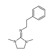1,3-dimethyl-2-(phenethylimino)imidazolidine结构式