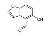 4-Benzofurancarboxaldehyde,5-hydroxy- Structure