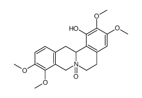 2,3,9,10-tetramethoxy-7-oxy-5,8,13,13a-tetrahydro-6H-isoquino[3,2-a]isoquinolin-1-ol Structure