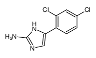 4-(2,4-dichlorophenyl)-2-aminoimidazole结构式