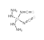 Zinc, bis (hydrazine-N)bis(thiocyanato-N)-, (T-4)- structure