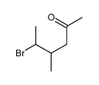 5-bromo-4-methylhexan-2-one结构式