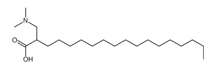 2-[(dimethylamino)methyl]octadecanoic acid Structure