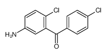 (5-amino-2-chlorophenyl)-(4-chlorophenyl)methanone结构式