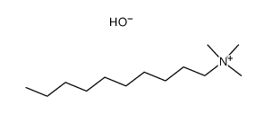 decyl-trimethyl-ammonium; hydroxide结构式