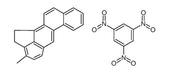 3-methyl-1,2-dihydrobenzo[j]aceanthrylene,1,3,5-trinitrobenzene Structure