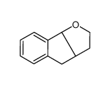 (3aS,8bR)-3,3a,4,8b-tetrahydro-2H-indeno[1,2-b]furan结构式