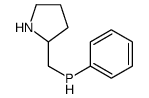 phenyl(pyrrolidin-2-ylmethyl)phosphane Structure