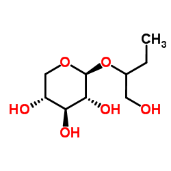 ba-D-Xylopyranoside, 1-(hydroxymethyl)propyl (9CI) structure