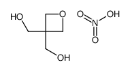 [3-(hydroxymethyl)oxetan-3-yl]methanol,nitric acid Structure