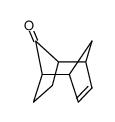 syn-Tricyclo[4.2.1.12,5]dec-3-en-9-on Structure