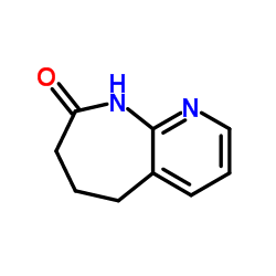 6,7-二氢-5H-吡啶并[2,3-b]氮杂环庚烯-8(9H)-酮结构式