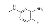 2,4-Pyrimidinediamine, 5-fluoro-N2-methyl- (9CI)结构式