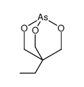 4-ethyl-2,6,7-trioxa-1-arsabicyclo[2.2.2]octane structure