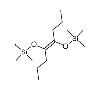 4,5-bis-trimethylsilanyloxy-oct-4-ene结构式