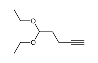 4-pentynyl diethyl acetal结构式