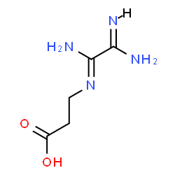 -bta--Alanine,N-(aminodiiminoethyl)- (9CI)结构式