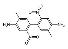 5,5'-dimethyl-2,2'-dinitro-benzidine结构式