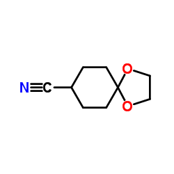 1,4-Dioxaspiro[4.5]decane-8-carbonitrile structure