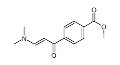 4-(3-dimethylamino-acryloyl)benzoic acid methyl ester Structure