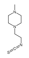 Piperazine, 1-(2-isothiocyanatoethyl)-4-methyl- (9CI) structure