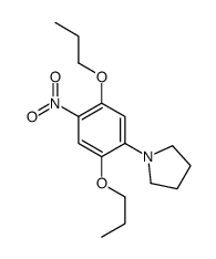 1-(4-nitro-2,5-dipropoxyphenyl)pyrrolidine picture