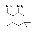 2-(aminomethyl)-3,5,5-trimethylcyclohexan-1-amine结构式