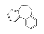 7,8-dihydro-6H-dipyrido[1,2-b:1',2'-e][1,4]diazepine-5,9-diium结构式