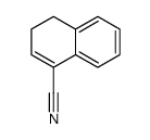 3,4-dihydronaphthalene-1-carbonitrile结构式