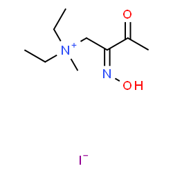 AMMONIUM, DIETHYL(2-HYDROXYIMINO-3-OXOBUTYL)METHYL-, IODIDE picture