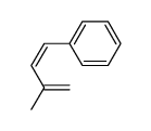 (Z)-<(3-methylbuta-1,3-dienyl)>benzene结构式